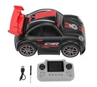 VBESTLIFE Voiture de Dérive RC avec Caméra, Suivi Intelligent AI, écran 2,4 Pouces intégré et Carte C 8G, Jouet de Sport de Course pour Adultes Garçons Filles et Enfants (Black)