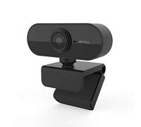 VBESTLIFE Webcam 1080P avec Microphone, FOV 90°, Caméra D'ordinateur Plug & Play pour Appels en Ligne, Zoom, équipes (Black)
