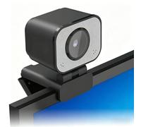 VBESTLIFE Webcam 4K, Objectif Grand Angle de 70 Degrés avec Microphone Antibruit, pour Vidéoconférence, Streaming en Direct, Enseignement en Ligne, Jeu