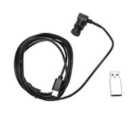 VBESTLIFE Webcam Central, Caméra USB Webcam 1080p Type C avec Microphone pour Ordinateur Portable, Smartphone, pour Le Streaming en Direct, Réunion, Câble de 1,5 M