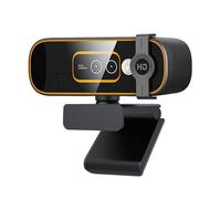 VBESTLIFE Webcam Full HD 1080p, Caméra USB à Reconnaissance Faciale avec Wins Hello, Microphone Antibruit Intelligent, Mise au Point Automatique, Protection de confidentialité