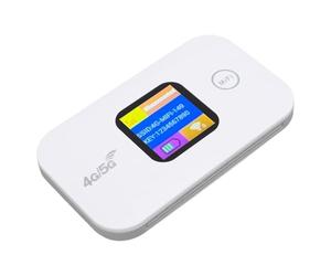 VBESTLIFE WiFi Mobile Portable, 4G 5G 5G High Speed 300Mbps LTE Hotspot Internet Pispositif, Prise en Charge jusqu'à 10 Utilisateurs, Carte SIM, pour Le Camping Trave