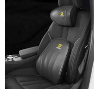 VBGPWAD 2 Pièces Coussin Appui Tête Voiture pour Ferrari California 430 F12 458 488 812 F8 456 Portofino Roma, Coussins Nuque Appui Tete Confortable Oreillers Support Cervical,A