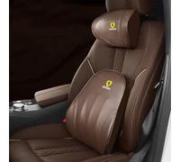 VBGPWAD 2 Pièces Coussin Appui Tête Voiture pour Ferrari California 430 F12 458 488 812 F8 456 Portofino Roma, Coussins Nuque Appui Tete Confortable Oreillers Support Cervical,B