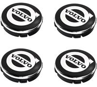 VBGPWAD 4 Pièces Capuchons Centraux Moyeu Voiture pour Volvo EX30 2024 64mm, Résistance Aux Températures Elevées l'abrasion Ainsi qu'une Forte Chocs,B