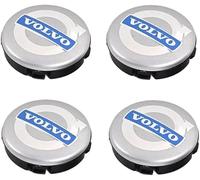 VBGPWAD 4 Pièces Capuchons Centraux Moyeu Voiture pour Volvo XC60 2019-2024 64mm, Résistance Aux Températures Elevées l'abrasion Ainsi qu'une Forte Chocs,D
