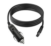 VBGURR Cordon d'alimentation de 1,8 m pour réfrigérateur de voiture - 12 V - Câble d'alimentation pour réfrigérateur de voiture - Adaptateur allume-cigare - Prise 2 broches pour mini réfrigérateur