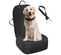 VBGURR Housse de siège de voiture pour chien, imperméable, anti-rayures, antidérapante, ajustement universel pour voitures, SUV, camions, protection de siège avant en tissu Oxford pour chiens