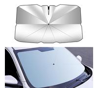 VBGURR Pare-soleil pour pare-brise de voiture, pliable, 123 x 65 cm, ajustement universel