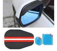 VBGURR Protection contre la pluie pour rétroviseur de voiture - Pare-soleil universel - Avec protection étanche - Accessoire de voiture