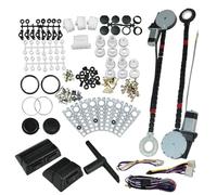 VBHdtE Régulateur de vitre Kit de conversion lève-vitre électrique universel 12 V pour avec faisceau, compatible les camionnettes, fourgonnettes et SUV Lève Vitre Électrique(2 Doors)