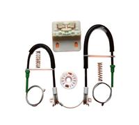 VBHdtE Régulateur de vitre Kit de réparation lève-vitre avec câbles pour Land Rover Freelander - Arrière droit (97-06) Lève Vitre Électrique