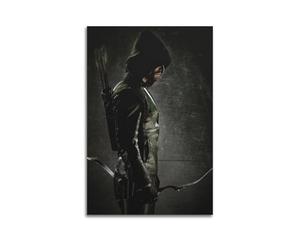 VBHEJRNE Poster de la série TV Arrow - Impression sur toile - Décoration murale moderne pour chambre à coucher - 20 x 30 cm