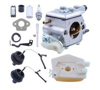 VBHGUYC Kit de Mise au Point for tronçonneuse 55/51 avec carburateur WT-170-1 et pièces
