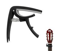 VBK Capodastre Guitare pour Guitare Classique avec Déclenchement Rapide | Capodastre Classique Léger et Durable avec Coussinets en Silicone pour une Prise Parfaite des Cordes sans Grincement