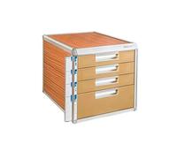 VBNCUUIOPO Extenseur de rangement de bureau à 5 couches en alliage d'aluminium pour tiroir de bureau trieur armoire de rangement boîte de fichiers fournitures de bureau portatifs et bien rangés