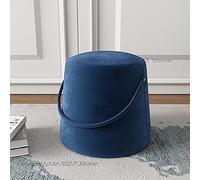VBNCUUIOPO Petit tabouret portable nordique en filet rouge tabouret de canapé en tissu tabouret à chaussures tabouret à langer repose-pieds (couleur : 5) (5)