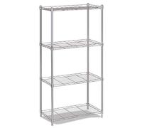 VBNCUUIOPO Support de comptoir de cuisine pour four à micro-ondes, étagère de rangement à 4 niveaux, étagère de cuisine, étagères ouvertes multifonctionnelles, serviettes et accessoires (couleur