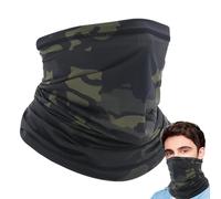 Vbnuyhim Cache-cou rafraîchissant, cache-cou pour hommes - Écharpe de couverture de visage de guêtre de cou,Guêtres multifonctions respirantes à imprimé camouflage, confortables, résistantes au soleil