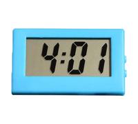 Vbnuyhim Réveil numérique, réveil pour chambre à coucher, fonction snooze pour les dormeurs lourds, horloge de voyage, petite horloge numérique, décoration de bureau portable