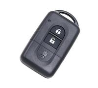 VBNYBA BoîTier pour Clé Voiture Compatible avec Nissan pour Micra K12 2003 2004 2005 2006 2007 2008 2009 2010 2011 2012 1 Pièce Boîtier De Clé À Distance De Voiture Coque De Clé De Voiture