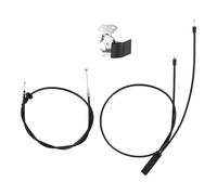 VBNYBA Poigné Dégagement Capot Compatible avec Mini pour Cooper Hatchback R56 2007 2008 2009 2010 2011 2012 2013 51237149591 Ensemble Câbles De Levier De Poignée De Déverrouillage Capot De Voiture