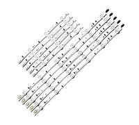 VBPBHFFNMW 1 ensemble = 10 pièces bande de rétroéclairage LED for Samsung UE40H6200 D4GE-400DCA-R2 R1 400DCB-R2 R1 BN96-30450A 30449A BN96-38890A 38889A 30417A Bande lumineuse pour téléviseur