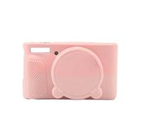 VBPBHFFNMW Étui de protection en silicone for appareil photo reflex numérique for Canon Powershot SX730HS SX740HS sac photo(Sweet Pink)