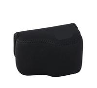 VBPBHFFNMW Étui souple en néoprène for appareil photo for Canon Powershot V1 G1X III G5X compatible for Sony A6100 A5000 A5100 NEX-5T NEX-3N objectif 16-50 mm sac photo(Noir)