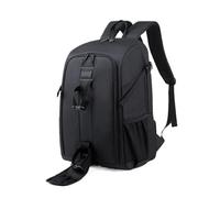 VBPBHFFNMW Sac for dos de photographie en tissu Oxford, imperméable, adapté appareils photo reflex numériques Canon Nikon sac photo(L-orange)