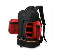 VBPBHFFNMW Sac for dos d'extérieur grande capacité appareil photo reflex numérique tissu Oxford imperméable ordinateur portable 15,6 pouces compatible Canon Nikon sac photo(Rosso)
