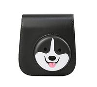 VBPBHFFNMW Série Mignonne Puce Protection du Cuir Sac de caméra Boîtier Caméra instantanée Accessoires de boîtier Ajustement Fujifilm Fit for Instax Mini 11 Sac Photo(E)