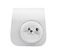 VBPBHFFNMW Série Mignonne Puce Protection du Cuir Sac de caméra Boîtier Caméra instantanée Accessoires de boîtier Ajustement Fujifilm Fit for Instax Mini 11 Sac Photo(C)