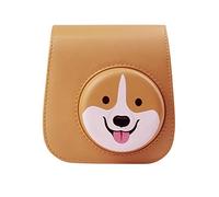 VBPBHFFNMW Série Mignonne Puce Protection du Cuir Sac de caméra Boîtier Caméra instantanée Accessoires de boîtier Ajustement Fujifilm Fit for Instax Mini 11 Sac Photo(Z)