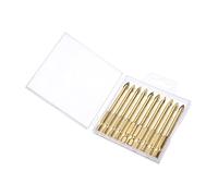 VBPCEFZTLK 10pcs 6mm Spear Head Point d'alliage en alliage de bits for 2 bords de coupe en verre carreau en céramique miroir marbre miroir miroir peu