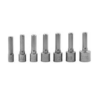 VBPCEFZTLK 14-3pcs 5-12mm hexagone écrou pilote de perceuse de bits de douille tournevis de tournevis Définir l'adaptateur de foret for la poignée de tournevis électrique peu