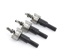 VBPCEFZTLK 5pcs / Régler HSS Scie for trou en acier for grande vitesse for perceuses for alliage d'aluminium en métal en acier inoxydable de fer 16/18.5/20/25 / 30mm peu