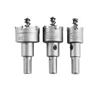 VBPCEFZTLK For 3 PIÈCES/Lot 20mm 25mm 30mm Twist foret Twist Bit De Holesaw Bois Mince Métal Feuille De Fond En bois Forage Forage Toucoupe Accessoire peu
