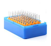 VBPCEFZTLK Le carbure de tungstène Cavalier Foret Bit 50pieces / Set Circuit Circuit Mini Perceuse Perceuse en bois Tool Céramique Outil Mayonneuse peu(0.55mm 50PCS)
