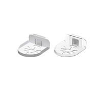 VBPCEFZTLK Support mural universel sans perçage for un rangement durable et peu encombrant. Le support est résistant for l'humidité, disant adieu for l'encombrement support de routeur(White and clear)