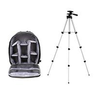 VBPCEFZTLK Vidéo for sac for dos appareil photo multifonctionnel Dslr Sac de caméra imperméable caméra de caméra de caméra en plein air convient for Nikon Fit for Canon Fit for Sony sac photo(A-Gray a