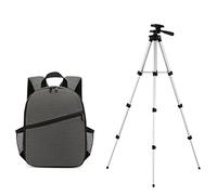 VBPCEFZTLK Vidéo for sac for dos appareil photo multifonctionnel Dslr Sac de caméra imperméable caméra de caméra de caméra en plein air convient for Nikon Fit for Canon Fit for Sony sac photo(B-Gray a