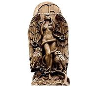 VBQFDPH Statue de la déesse en résine Lilith - 22 cm | Statue exquise en résine de la déesse naturelle pour affichage décoratif intérieur et extérieur