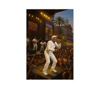 VBQHIR Essence Music Festival Concert Poster Toile Art Mural Impression Photo Peintures 40 x 60 cm