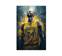 VBQHIR Kobe Bryant Affiche de joueur de basket-ball sur toile - Tableau mural imprimé - Peinture murale 30 x 45 cm