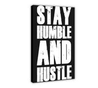 VBQHIR Poster sur toile Humble Endeavour Impression sur toile 20 x 30 cm