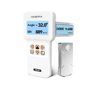 VBR-SOL Compteur de puissance solaire avec mesure de l'inclinaison du panneau, jusqu'à 3499 W/m², enregistrement de l'énergie solaire journalière sur 28 jours