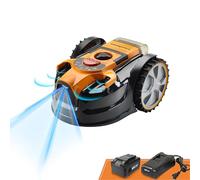VBRM16 Plus OcuMow Robot tondeuse sans fil pour tondeuse à gazon autopropulsée jusqu'à 200 ㎡, évite les obstacles, sans câble de limitation