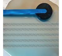 VBRYUAW Rouleau de texture d'argile, outil de roulement en relief d'argile, roue de texture d'inspiration égyptienne, rouleau de tampon pour poterie artisanale