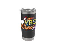 VBS Crew Back to School Space Astronaute Galaxy Jesus Gobelet isotherme en acier inoxydable double paroi